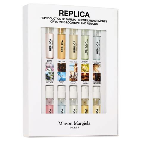 replica perfume sample kit|margiela perfume samples.